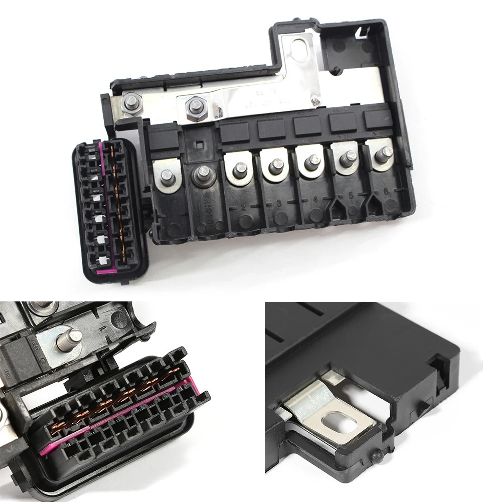 

1pc Car Parts Battery Fuse Box Battery Terminal For Polo 2011-2015 Skoda Octavia Rapid 13-15 Fuse Box Battery Terminal
