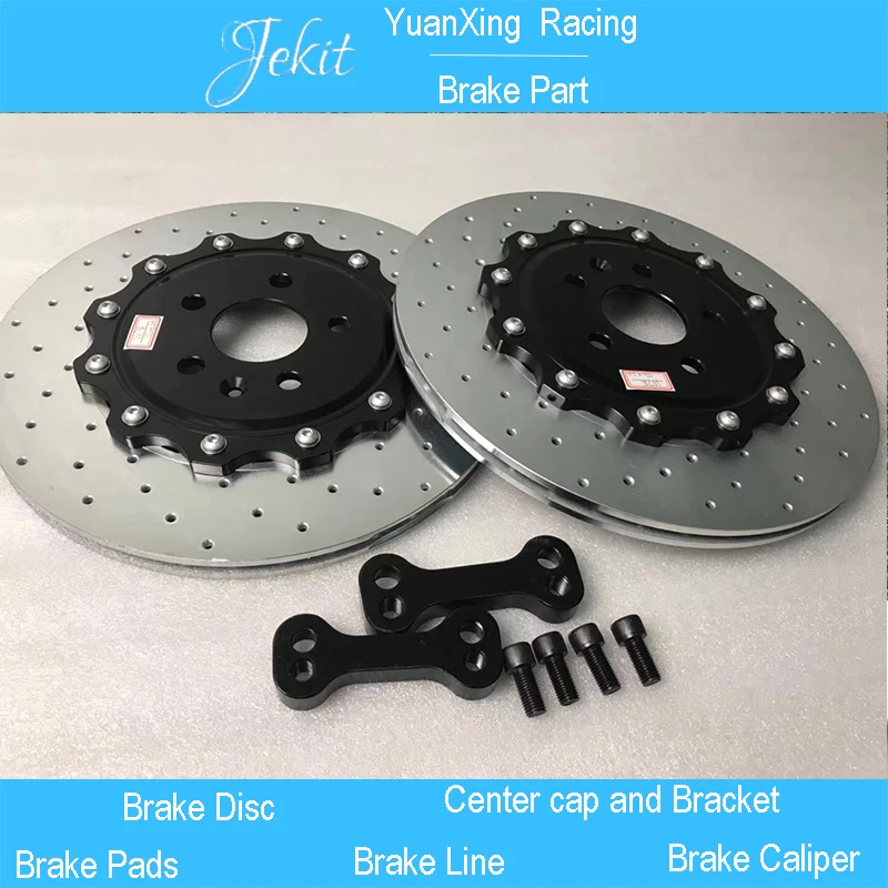 

Jekit 355*22mm back oversized brake disc with center bell for Mk6 rear