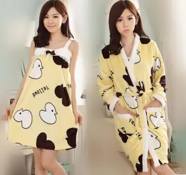 Новая Осенняя/зимняя женская одежда для сна фланелевая Ночная Рубашка домашняя одежда ночное белье для беременных и Ночная сорочка для беременных пижамы 16905 - Цвет: Color 9