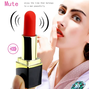 Mini Lipstick Vibrators 10 Modes Vibration Bullet Nipple Massage Clitoris Stimulator Erotic Products Privacy Sex Toys for Woman 3