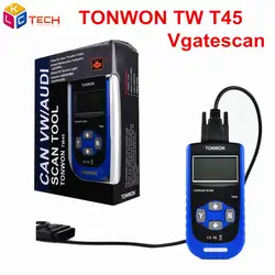Новое поступление TONWON TW45 + качество OBD2 диагностический сканер VA-G диагностическое сканирующее устройство для большинства V-W и Au-di