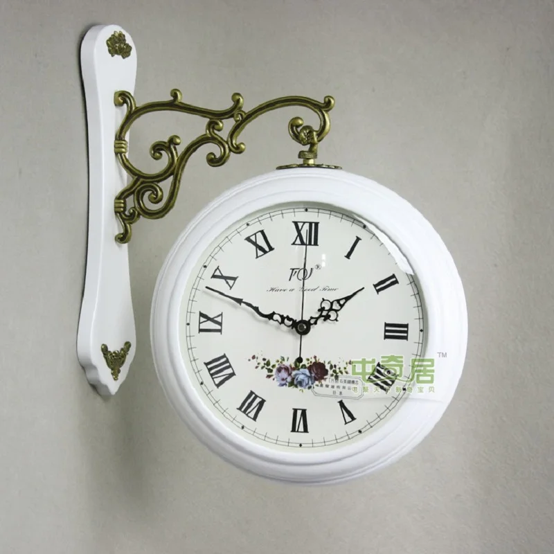 Большие Двухсторонние настенные часы Saat, современный дизайн, деревянные настенные часы, часы Relogio de Parede Reloj de Pared Horloge Murale Klok