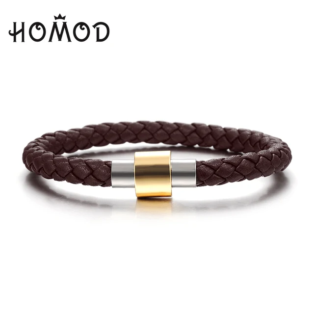 Spinner Handmade Punk Vintage Magnet Buckle Pu Soft Leather Spinner Handmade Punk Vintage Magnet Buckle Pu Soft Leather Bracelets Cuff Bangles Men Jewelry 3 Color
