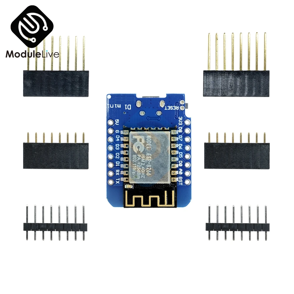 ESP8266 ESP-12 ESP-12F CH340G CH340 V2 USB WeMos D1 мини WI-FI макетная плата D1 мини NodeMCU IOT доска 3,3 V с булавками