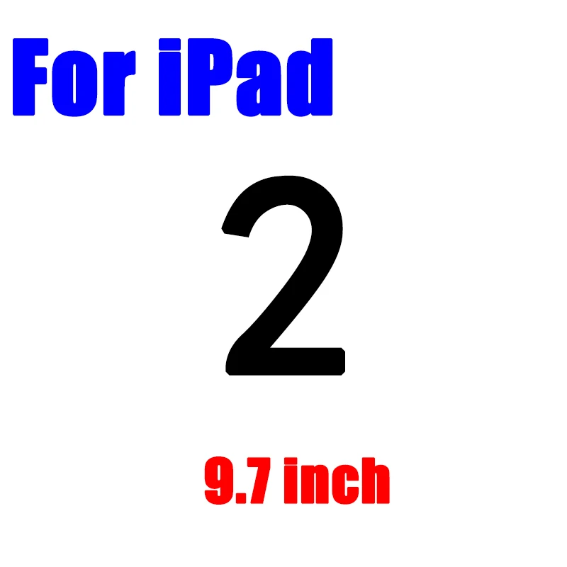 Защитная пленка для экрана для Apple ipad 2 3 4 ipad 2 ipad 3 ipad 4 9," для ipad 5 6, закаленное стекло для ipad mini 4, Защитная пленка для планшета - Цвет: For ipad 2