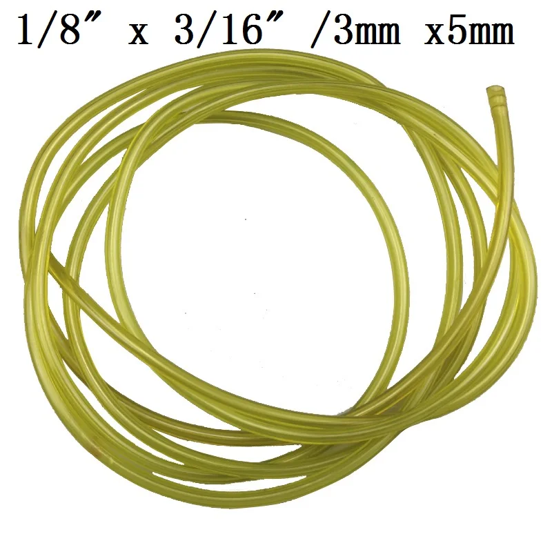 

2M Nylon String Trimmer Rope Line 3X5MM Petrol Fuel Tube Diesel Oil Line Pipeline Hose Gas Pipe for Garden Lawn Mower Tools