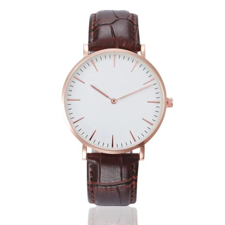 

MIGEER Men Retro Design Leather Band Analog Alloy Quartz Wrist Watch relogio masculino erkek kol saati J7052