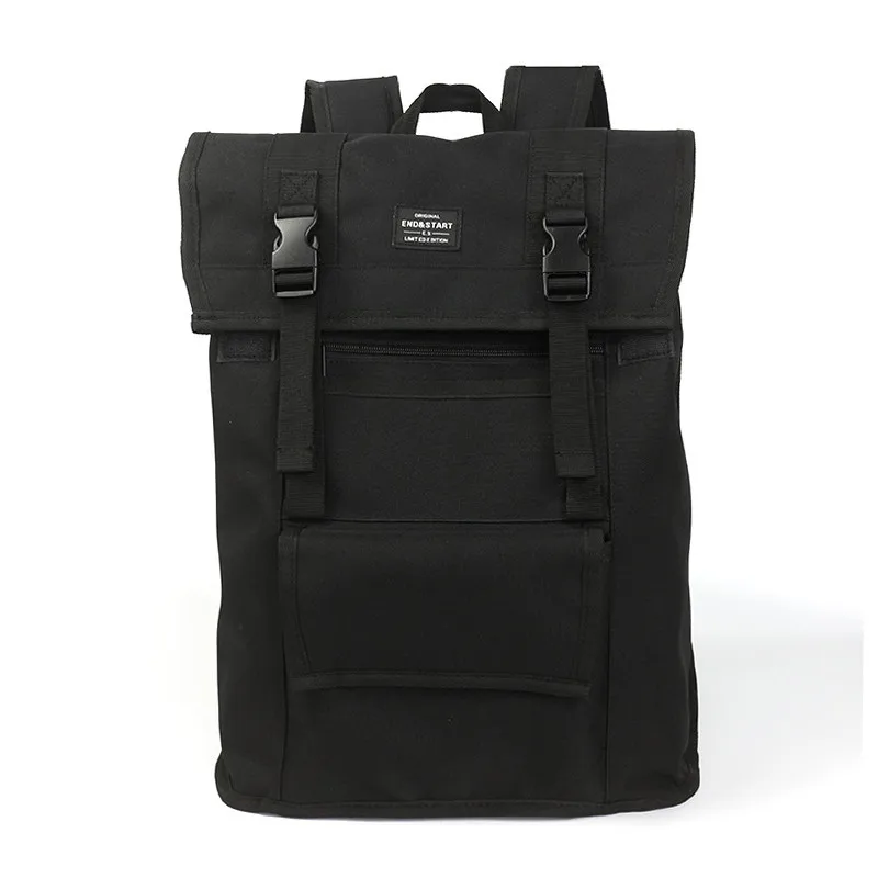 

Fashion Men Oxford Solid Travel Black Laptop Backpack Male Large School Rucksack Business College Student Shoulder Bags 1223#