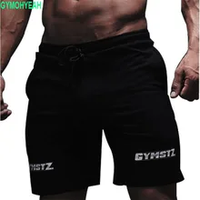 GYMOHYEAH, новые мужские пляжные шорты для бега, спортивные штаны, модные трендовые короткие штаны, Мужская одежда, шорты для фитнеса бодибилдинга, мужские