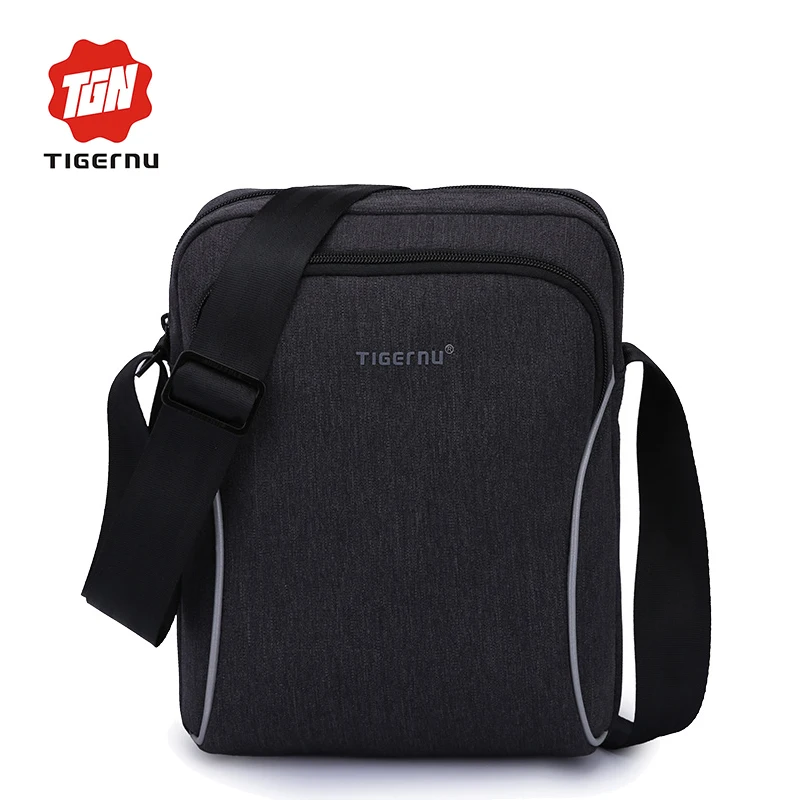  2017 Tigernu brand Casual business men splashproof messenger bag mini ipad bags crossboody bag Shoulder Bags for women 