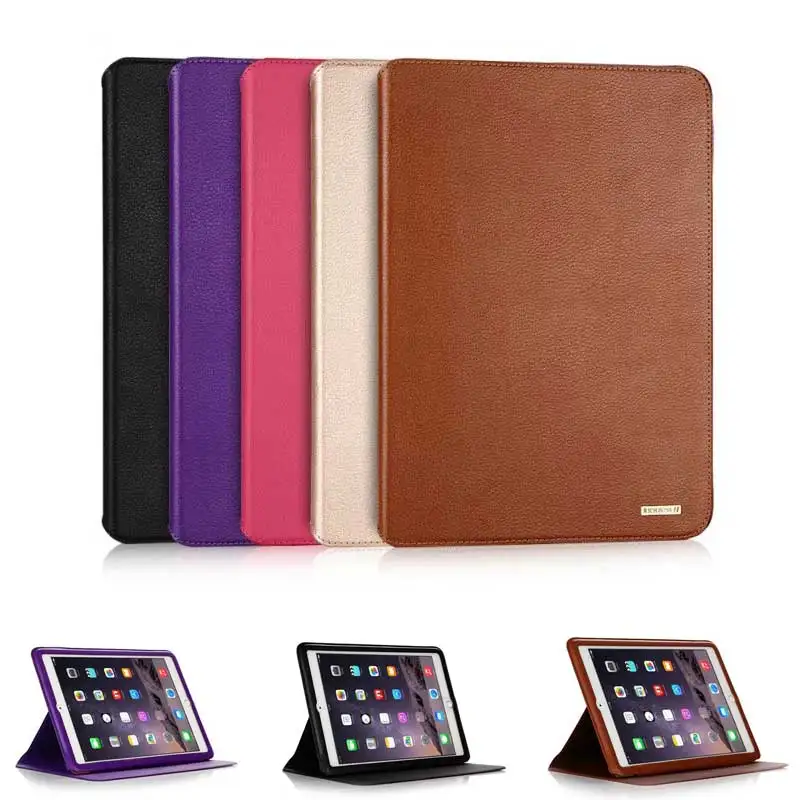 Ultrathin Cowhide Genuine Leather Case for Apple iPad Pro 9.7 New Case