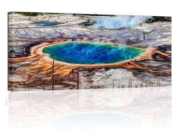

Large 5D DIY Full Square Round Diamond Embroidery Spring Yellowstone National Park Cross Stitch Mosaic Diamond Painting JS4393