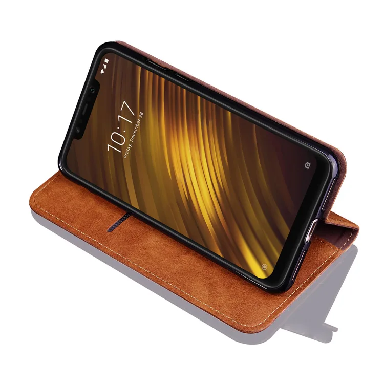 

mobile phone Dirt-resistant Anti-knock Kickstand Plain With Card Pocket Leather Mobile Wallet Case Wallet Case Anti-knock
