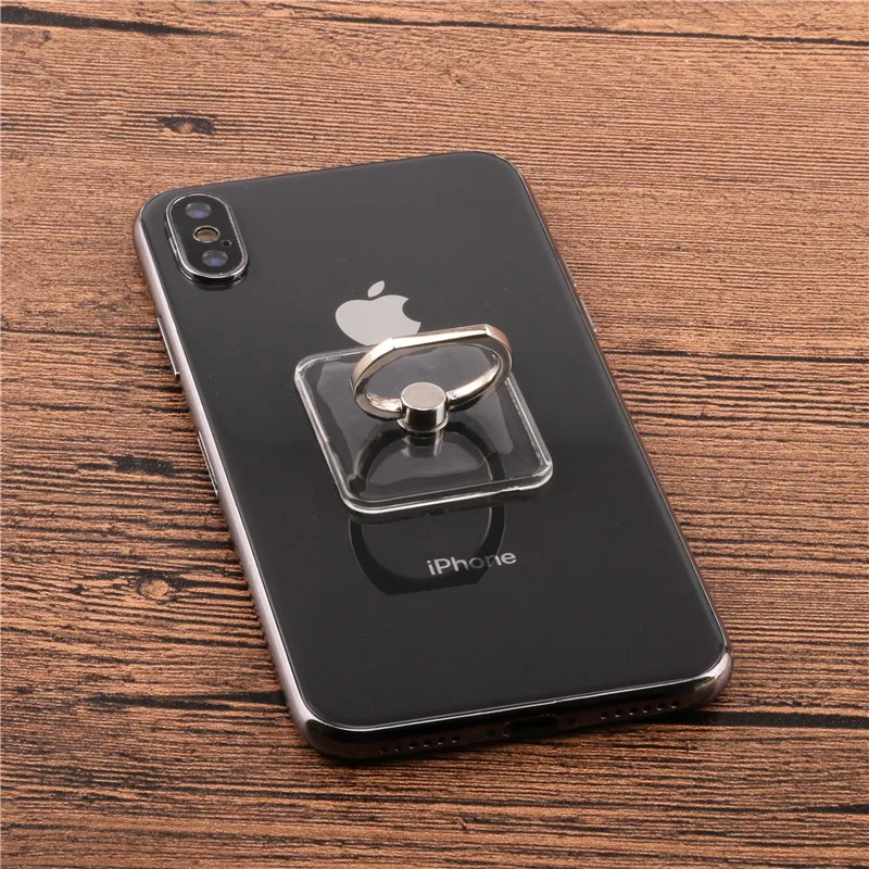 SIANCS 360 Degree Transparent Finger Ring Holder Smartphone Stand Mount Support for IPhone Xiaomi Samsung SIANCS 360 Degree Transparent Finger Ring Holder Smartphone Stand Mount Support for IPhone Xiaomi Samsung