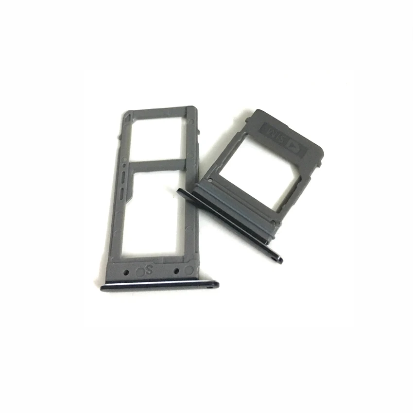 SIM Card Tray For Samsung Galaxy A520 A720 A5 A7 Single Dual SIM Card Reader Sim Tray Holder SD Sim Slot Parts phone sim tray holder
