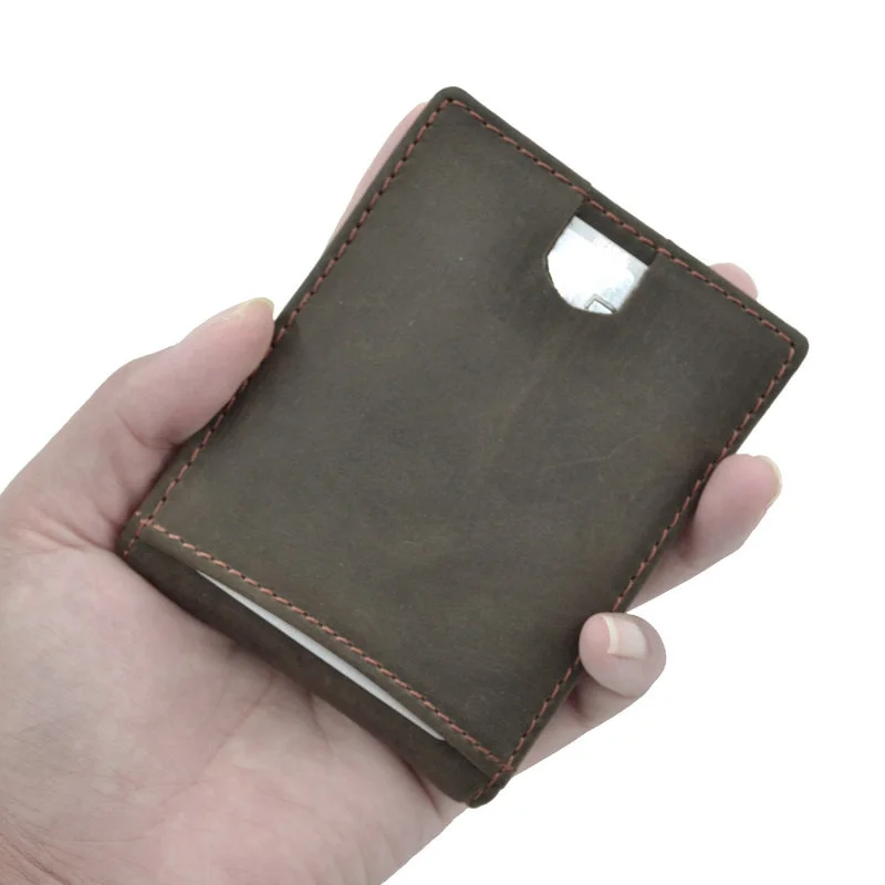 com pull-up cartão de armazenamento billfold braçadeira