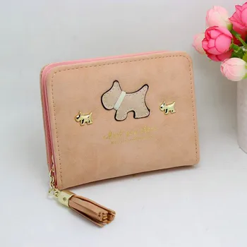 

2020 Brand New Fashion Women Short Purse Grind Arenaceous Leather Wallet Card Handbag Women Bags porte monnaie Drop Shipping