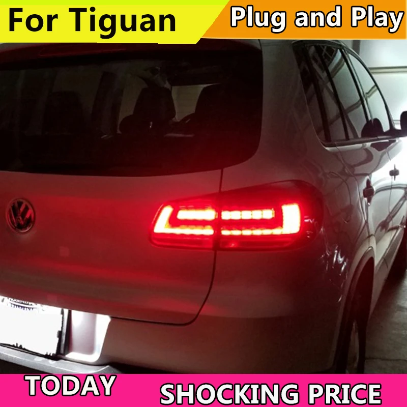 Doxa стайлинга автомобилей для VW Tiguan хвост светильник s 2013 2015 Volks Wagen новые