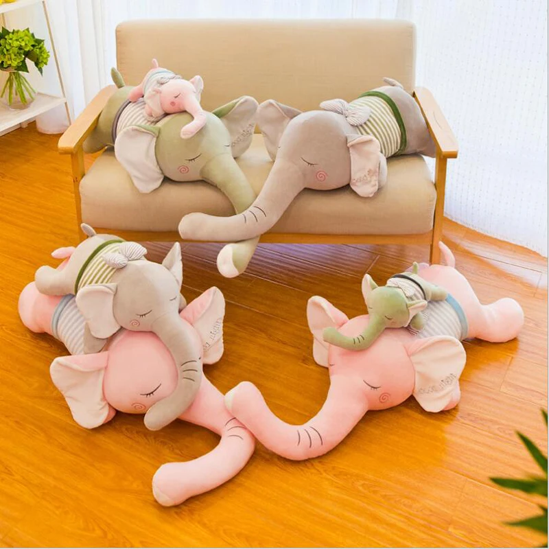 

New Style Lovely Elephant Plush Toys Stuffed Animal Doll Toy Soft Plush Pillow Children Gifts Girls Birthday Gift