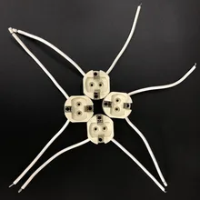 G12 керамический держатель лампы G12 керамический патрон HID держатель лампы цоколь с кабелем 12 см G12 патрон