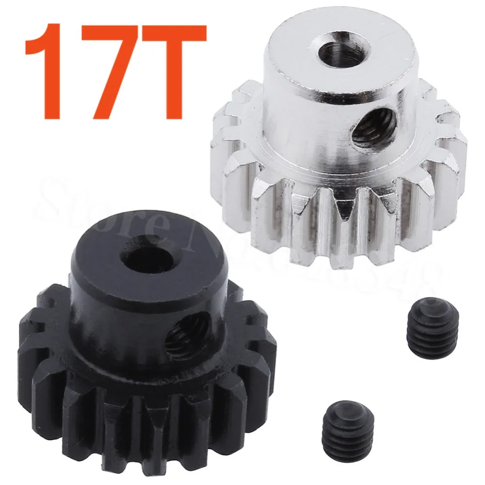 Для WLtoys A969 RC автозапчасти 17 T зубья металлическая Шестерня двигателя 1/18