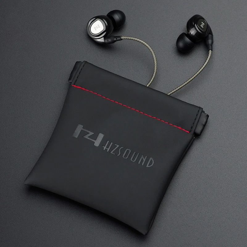 

2017 High End original HZ Earphone MP3 cable Earphone Case Portable Storage Bag Box for ie800 earphone Headphone Accessories