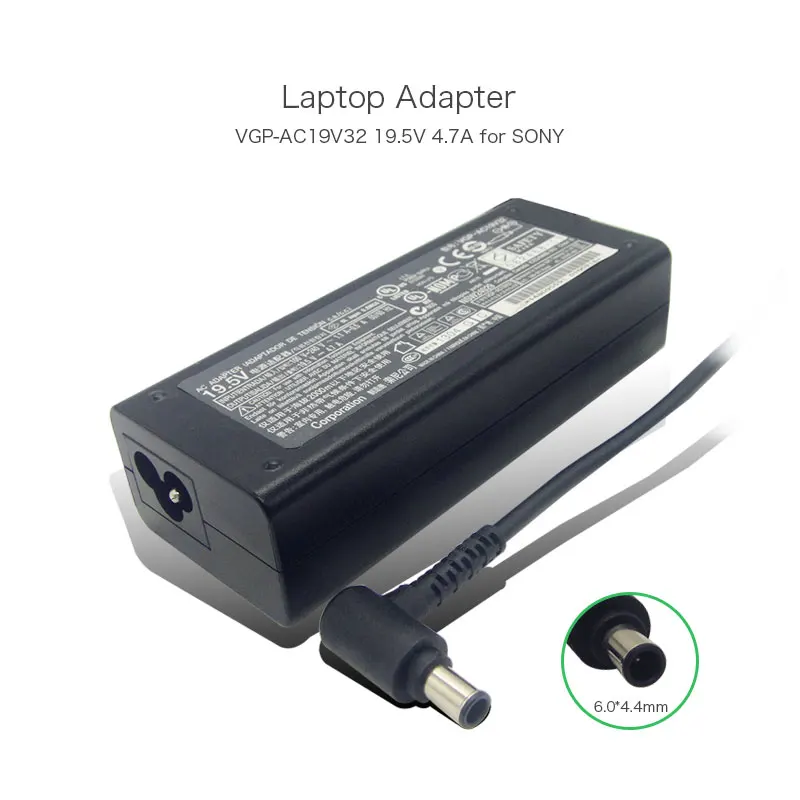 VGP AC19V32 AC адаптер AC19V36 19 5 V 4.7A 90W AC19V42 Power Charger|laptop ac adapter|ac adapterlaptop adapter |