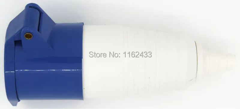 16A 2P E 3 pin 220 240V IP44 213L однофазный splashproof промышленный соединитель муфта с кабельным