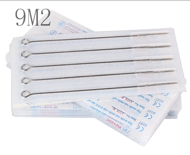 YILONG 9M2 50PC Professional Tattoo Needles Disposable Sterilze Tatoo