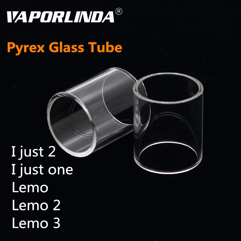 3 шт Сменное стекло Pyrex для I just 2/I just one/Lemo 2/Lemo 3 прозрачная стеклянная трубка