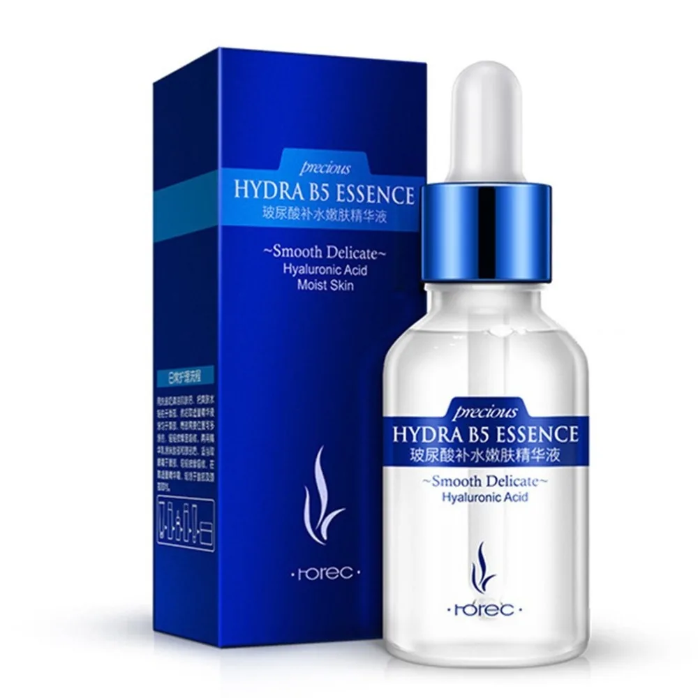 

ROREC 15ML Hydrate B5 Essence Hydrating Moisturizing Hyaluronic Acid Essence HA Concentrate Skin Repairing Essence Skin Care