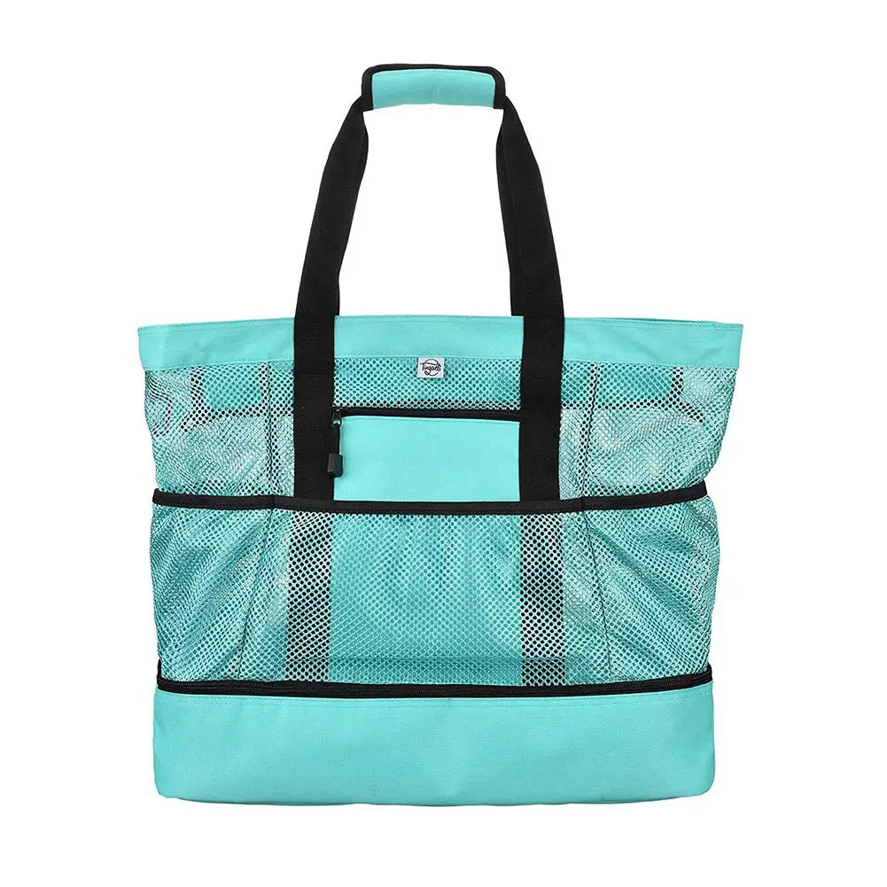 large waterproof tote bag with zipper