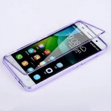 UMGG 360 полная Защита силиконовый раскладушка антидетонационный чехол для Huawei Honor 4C Бесплатный подарок Бесплатный пылезащитный штекер