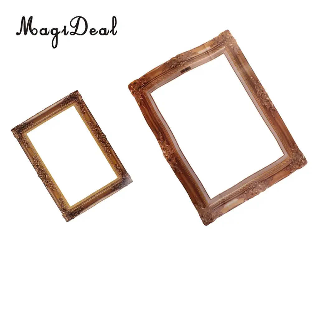 MagiDeal 1Pc Vintage Photo Booth Prop Frame Background for Wedding Birthday  Graduation Christmas Party Item 2/ Item 1 Two Sizes