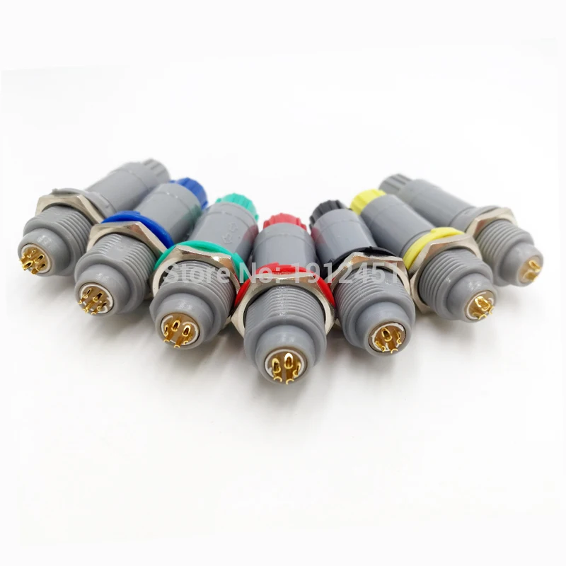 

LEMO connector 1P PAG PKG Fast self-locking plug&Socket 2.3.4.5.6.7.8 Pin