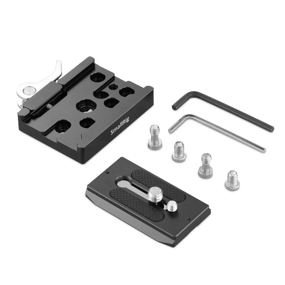 SmallRig DSLR Kamera Quick Release Platte und Clamp ( Arca-typ Kompatibel) stativ Einbeinstative Für Kamera Video Schießen 2144