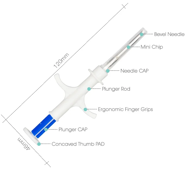 2 134.2khz Rfid Syringe