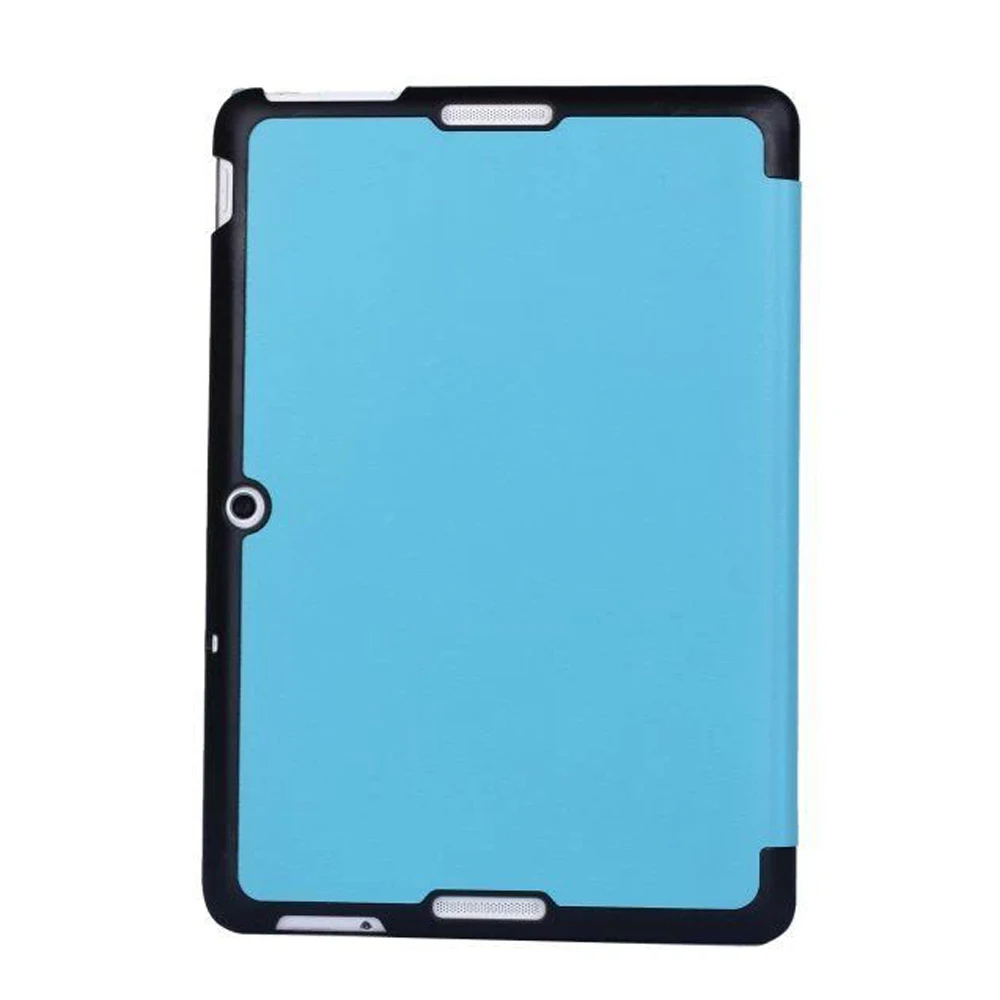 Дешево Ультра тонкий 3 раза Магнитный чехол книжка кожаный защитный Smart Cover чехол для ASUS MeMO Pad 10 ME103 ME103K K01E 10,1