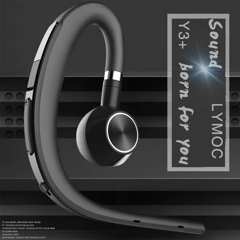 Обновление Bluetooth наушники Handsfree ушные крючки беспроводные гарнитуры V4.1