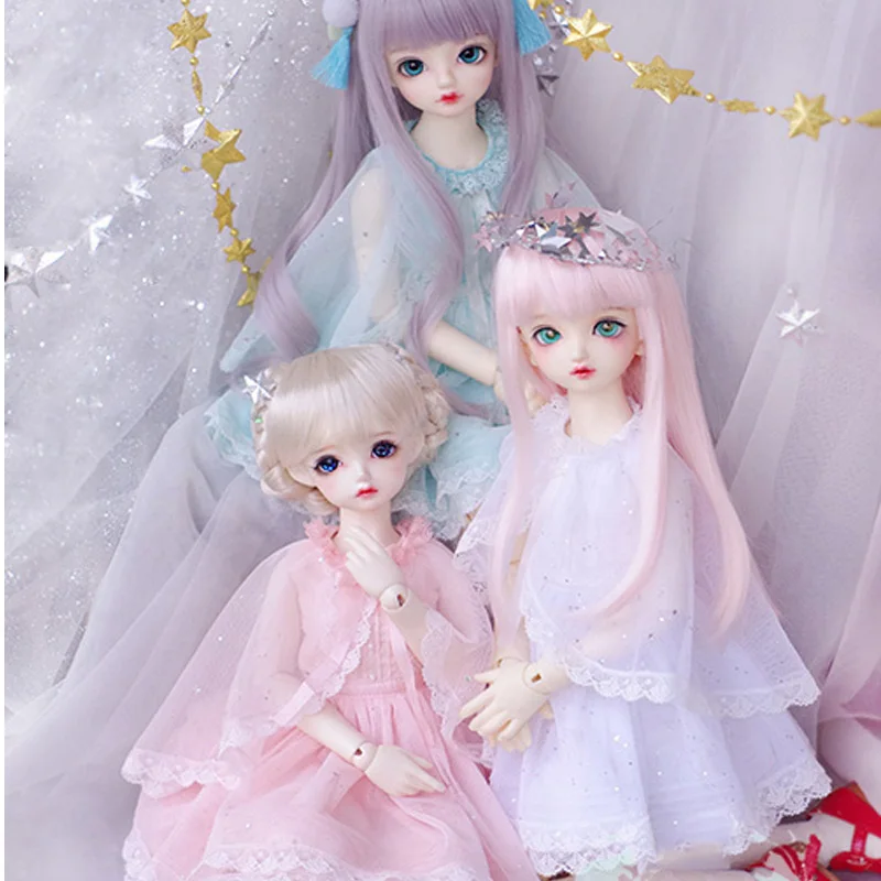 

1PCS Doll Accessories MSD YOSD BJD Doll Clothes Dress For BJD Doll 1/4 1/6