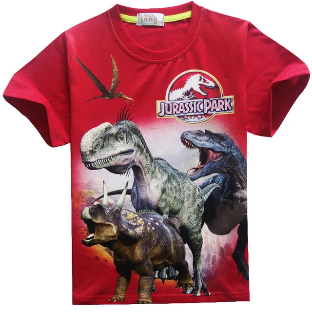 Jurassic World Tshirt Kids Red | Jurassic Park Boy T-shirt | Dinosaur Tshirt  Kids - Boys - Aliexpress