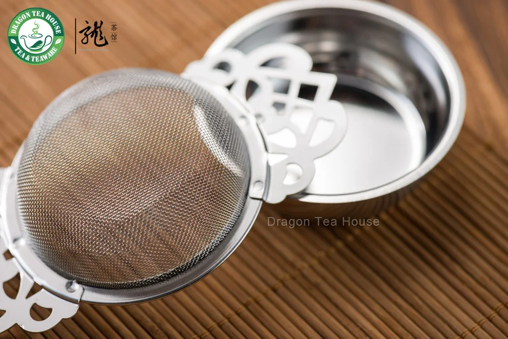 Stainless Steel Fine Mesh Tea Strainer Filter Infuser with Drip Tray