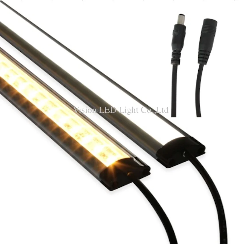 10 шт. в партии светодиодный жесткий светильник с 72 5050 smd 17 2 Вт прозрачная крышка и