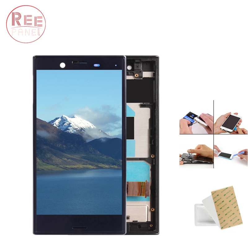 

Original 4.6'' LCD For SONY Xperia X Compact LCD Display Touch Screen Digitizer with Frame F5321 Replacement Parts