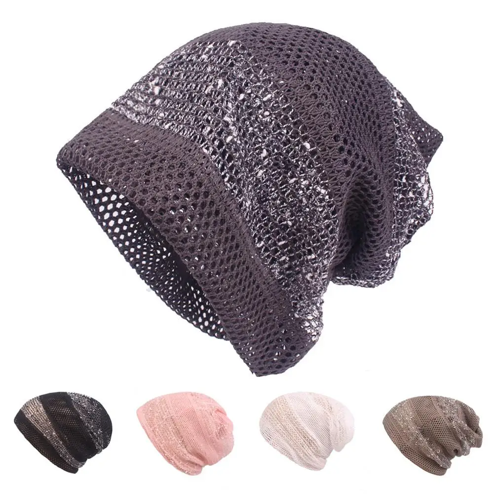 

ISHINE Women's Net Cap Breathable Cool Hat Mesh Head Cap Multifunctional Hat At Time Of Childbirth For Spring Summer