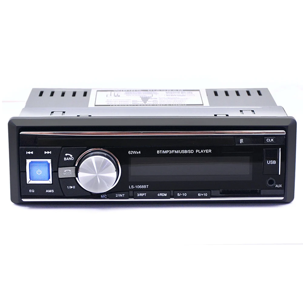 new MP3 Player FM Car Radio Stereo Audio Music USB SD Digital Microphone Bluetooth with In Dash Slot AUX Input