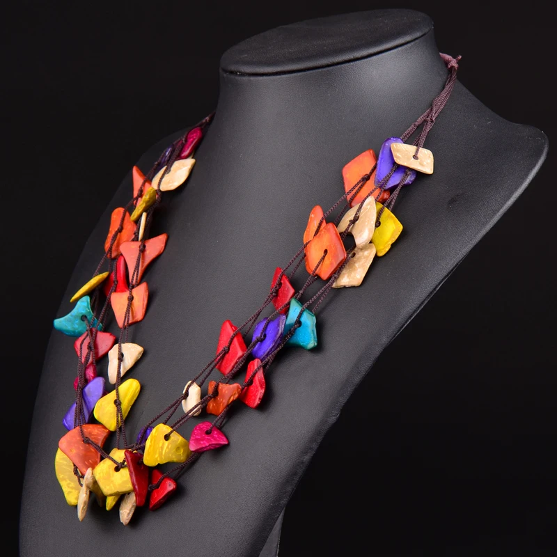 UDDEIN Bohemian jewelry woman vintage long necklace & pendant wood statement collier maxi necklace accessories big order price - Image 3