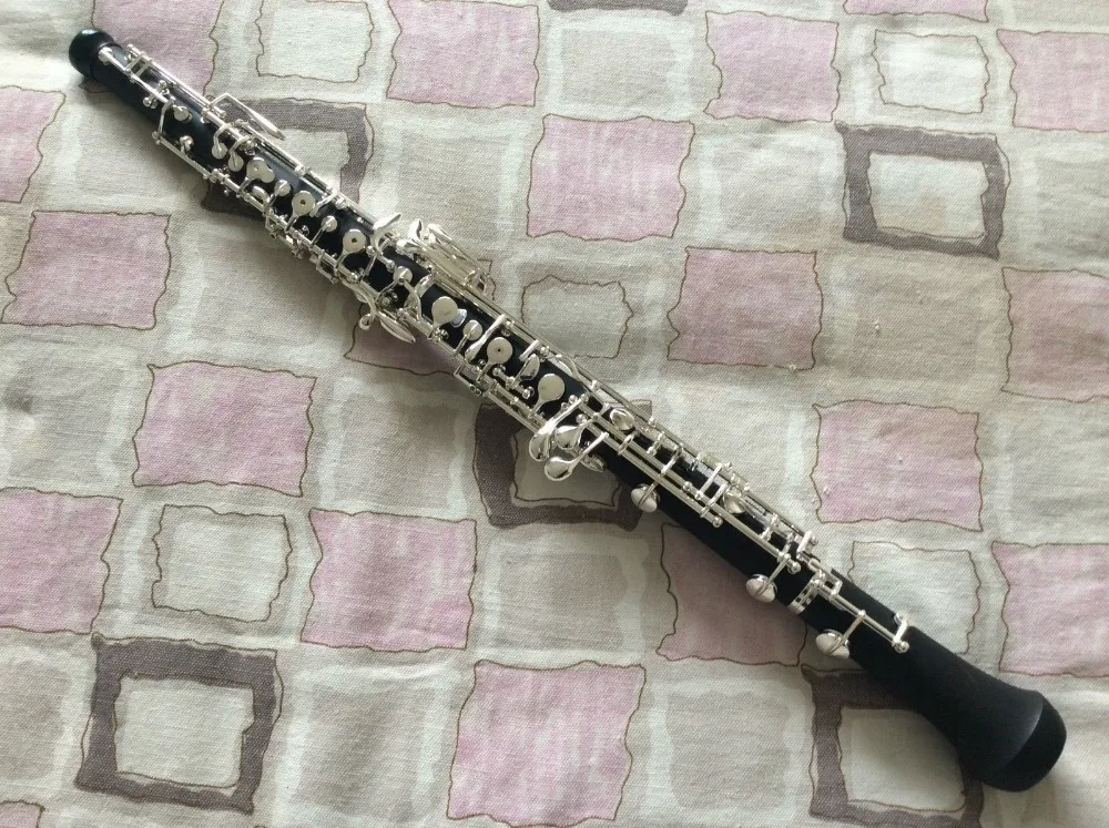 1 шт. композитный деревянный полуавтоматический oboe посеребренный C ключом