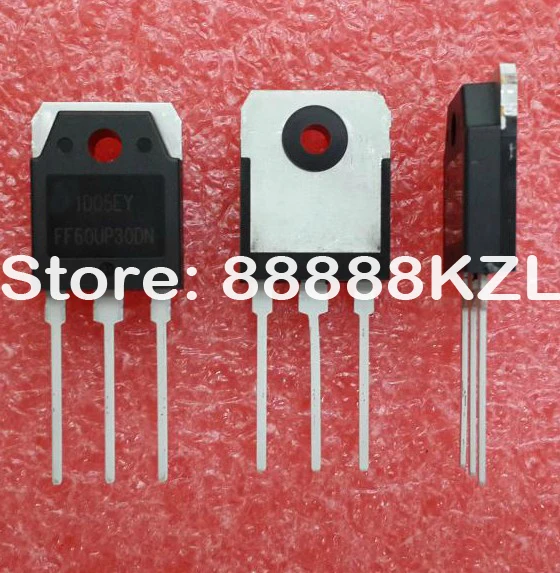 20 шт./лот FF60UP30DN = F60UP30DN TO-247 инверторная выпрямительная трубка для сверхбыстрого