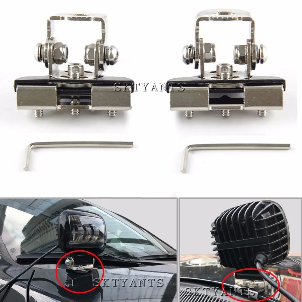 Universal Mounting Brackets Hood Engine Cover for Car Auto Offroad